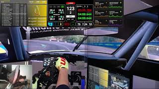 🌧️🏁 24h of Le Mans in 15 Hours Porsche GT3 Endurance Race with Night Rain 🏎️💨 [upl. by Ahsetra]