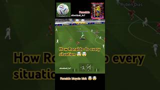 Ronaldo Bicycle Kick Technique in efootball Analysis efootball efootball2025 pes pesmobile cr7 [upl. by Glasgo737]