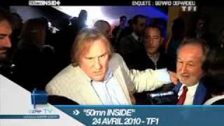 Depardieu traite une journaliste de salope [upl. by Arette]