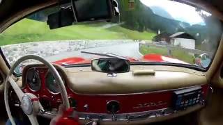 Mercedes 300SL classic rally Doctorclassiceu [upl. by Yttiy]