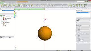 Radar Cross Section RCS simulation in CADFEKO [upl. by Adlitam731]