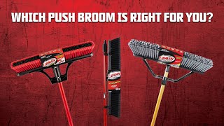 Which Push Broom is Right For You [upl. by Tanah]