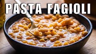 AUTHENTIC PASTA E FAGIOLI  Grandmas Recipe [upl. by Varrian]