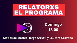 🔴 RELATORES EL PROGRAMA  EN VIVO [upl. by Furlani]