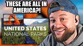 British Guy Reacts to the BEAUTIFUL National Parks in America🌲 [upl. by Moshe]