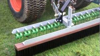 Brushesnorthwest Dual purpose Dragbrush amp rake frame 1 Demo [upl. by Lenaj]