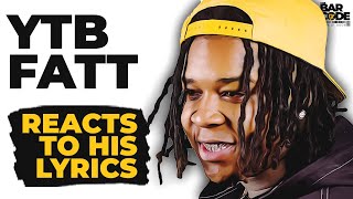 YTB Fatt Talks Moneybagg Yo Advice Being Mistaken For Finesse2Tymes amp Reacts To Funniest Bars [upl. by Issi]