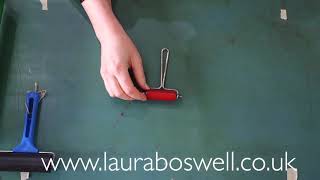 Reduction Lino with Laura Ep 16  Rollers Brayers for Printmaking Types of Roller and Maintenance [upl. by Keyte]