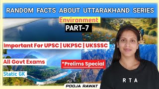 PART 7  Random Facts About Uttarakhand Series RTA  Pooja Rawat [upl. by Linnette743]