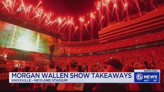 Takeaways from Morgan Wallens shows at Neyland Stadium [upl. by Araic]