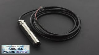 TS01 NonContact Analog Infrared Temperature Sensor 70℃380℃ IP65 420mA Review [upl. by Tommi]