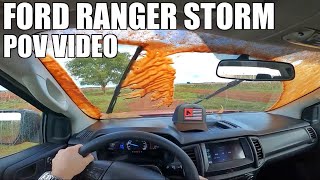 Ford Ranger Storm  POV Video [upl. by Lynnett785]