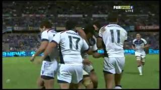 Cipriani Kick crossfield Kingi Rebels vs Western Force [upl. by Gierk]