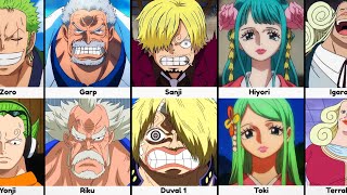 One Piece Characters that looks 𝗜𝗱𝗲𝗻𝘁𝗶𝗰𝗮𝗹 [upl. by Anev]