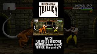 MK TRILOGY SHANG TSUNG VS MOTARO 🔥💥🔥💥 shorts shortsfeed mortalkombatgaming mk mortal [upl. by Swain]