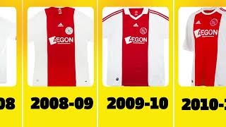 All kits of Ajax 19802023 [upl. by Doerrer]