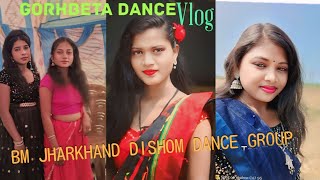 Gorhbeta medinipur  BM Jharkhand Dishom Dance group Vlog video 2024 [upl. by Ahsinawt938]