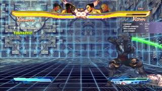 Street Fighter x Tekken Yoshimitsu Combo Tutorial [upl. by Akedijn69]