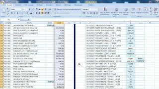 Rapprochement bancaire sur excel automatisé comptabilitégénérale banque [upl. by Schonthal415]