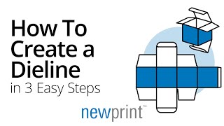 How To Create a Dieline in 3 Easy Steps With Newprints Free Dieline Generator [upl. by Analrahc26]