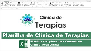 Planilha de Plano Terapêutico 20 Excel [upl. by Citron]