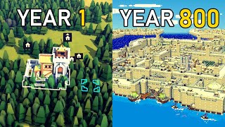 I Played 800 Years Of Kingdoms and Castles  The Final Movie [upl. by Airliah]