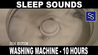 Sleep Sounds  Fall to Sleep to the Sound of a Washing Machine  10 Hours [upl. by Kcerred570]