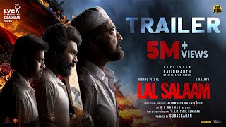 LAL SALAAM  Trailer  Superstar Rajinikanth  Aishwarya  Vishnu Vishal Vikranth AR Rahman Lyca [upl. by Arvonio]