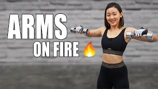 Hot Arms on Fire 🔥  ❌ Flabby Arms  Joanna Soh [upl. by Bahner]