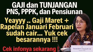 Selamat Untuk PNS PPPK dan Pensiunan atas Gaji baru  Cek besaran Gaji baru 2024 [upl. by Acinod]