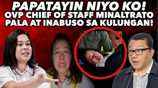 OVP CHIEF OF STAFF NI SARA DUTERTE INABUSO SA LOOB NG KULUNGAN KAYA ISINUGOD SA OSPITAL [upl. by Hirz]