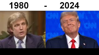 Donald Trump  Clip from every year from 1980 to 2024 [upl. by Fernandez]