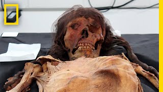 Revealing the Face of a 1600YearOld Mummy  National Geographic [upl. by Alaham207]