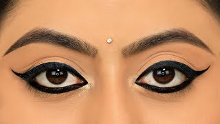 दोनों आखों में एक सा Wing Eyeliner कैसे लगाएं  New TRICK To Apply Perfect Winged Eyeliner  Anaysa [upl. by Noelle]