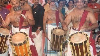 Mattannoor Shankarankutty Marar ThrithaYambaka at Sreedharma Sastha Temple Pullukulangara [upl. by Georgiana]