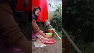 Bersihin igalidah sapidan ayam untuk stok isian kulkas [upl. by Hump]