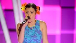 Kiyomi Vella Sings 1234  The Voice Australia Season 2 [upl. by Leahci]