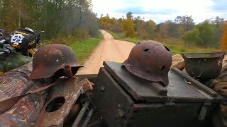 WE LOADED A WHOLE TRAILER OF WWII TROPHIES  WW2 METAL DETECTING [upl. by Kassey57]