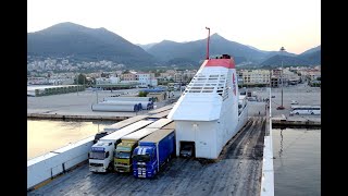 Superfast Ferry at Igoumenitsa 17 June 2022 [upl. by Eloken167]