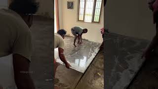 Technique Granite Stone Installation shorts House Design [upl. by Retsevel]