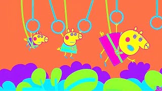 Peppa Pig Wobble Bridge  Peppa Pig Video Effects RobotOld TvKaleidoscope And Other Effects [upl. by Keenan]