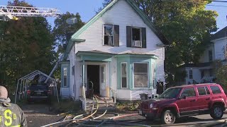 Biddeford house fire under investigation [upl. by Aksehcnarf]