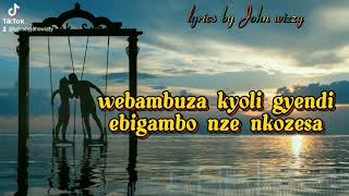 Masavu Teeba Radio ft Azawi official lyrics video AI Eyo Shata [upl. by Mihcaoj]