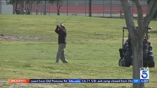 Mobile home park sues Anaheim over wayward golf balls from cityowned course [upl. by Bugbee]