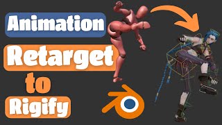 Level up your animations Free retargeting MoCaps to Rigify rigs Blender 33 [upl. by Aramas625]