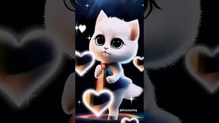 Cute and smart cat dance New video cat catlover viralvideo 0093 0080 shorts [upl. by Caro]