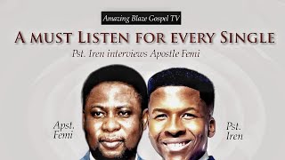 Watch how PST Iren interviews Apostle Femi apostlefemilazarus apostlejoshuaselman [upl. by Yoshi]