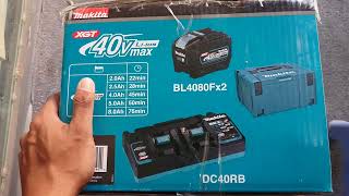 1910A67 Makita Power Source Kit 40V [upl. by Eurydice]