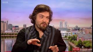 Tom Burke on BBC Breakfast  Troubled Blood Interview [upl. by Santana]