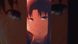 Rin Tohsaka edit amv amvedit anime fate fatestaynight fateseries tohsakarin capcut [upl. by Blunt753]